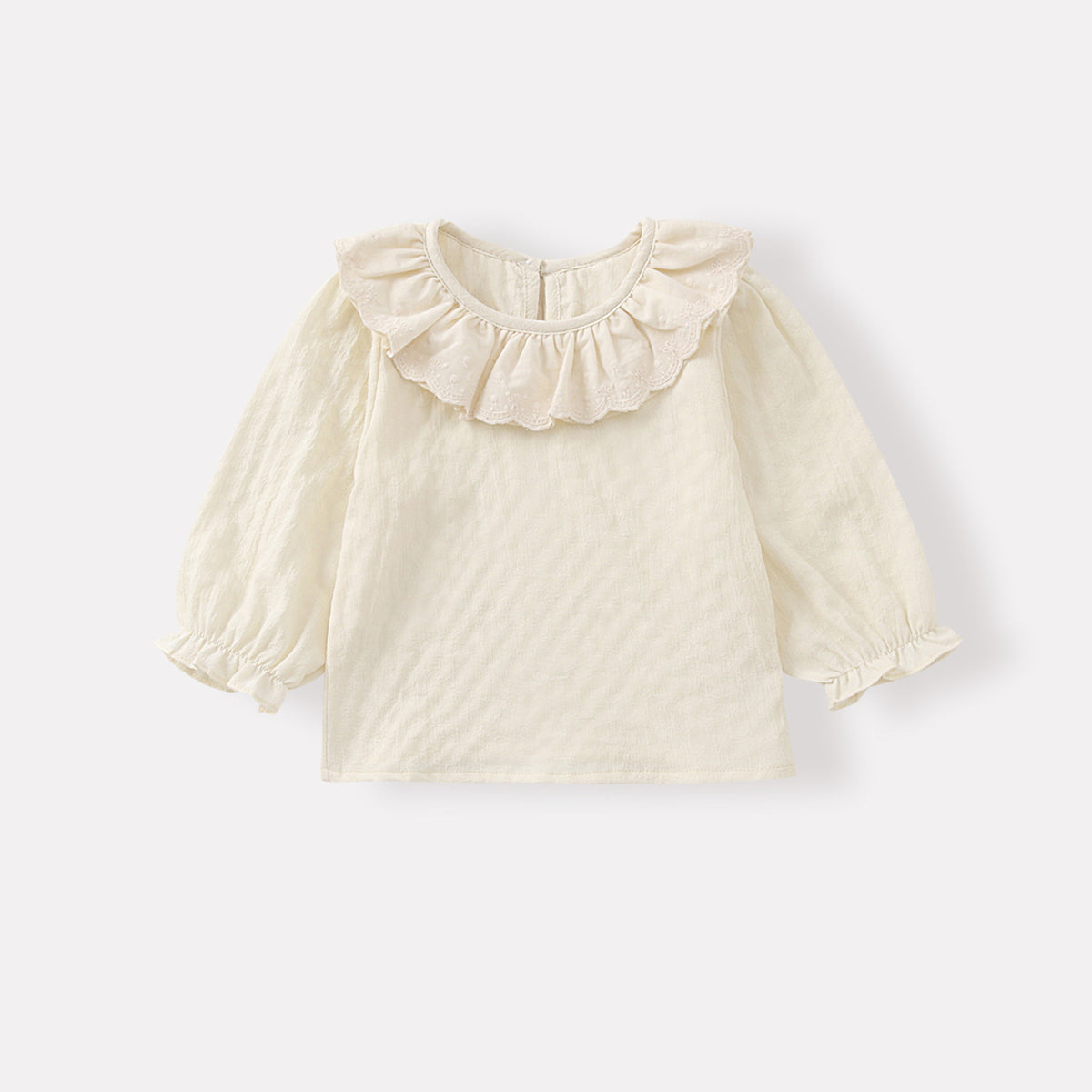 Ensemble robe fleurie et blouse pour bébé fille