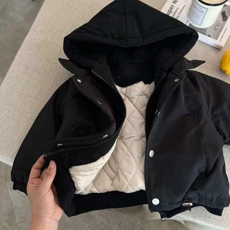 Veste d'hiver mi-longue pour garçon