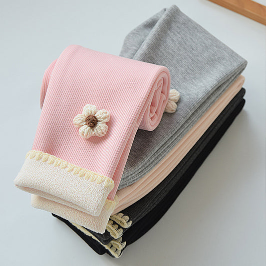 Legging fille en coton