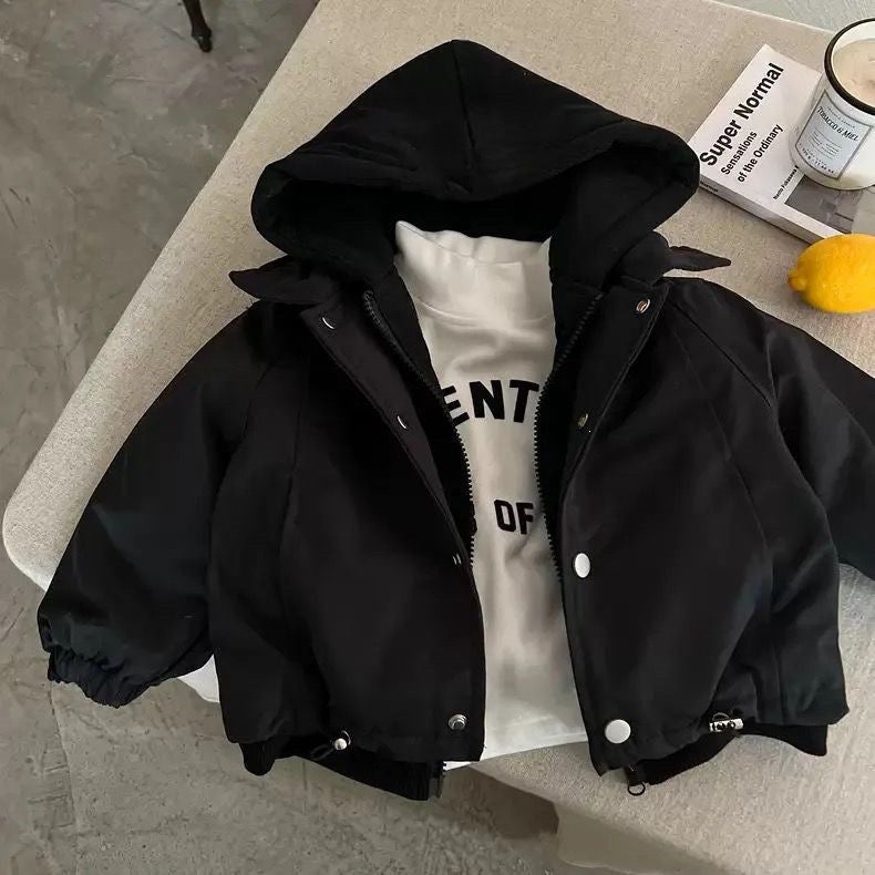 Veste d'hiver mi-longue pour garçon