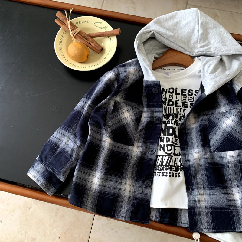 Chemise à carreaux