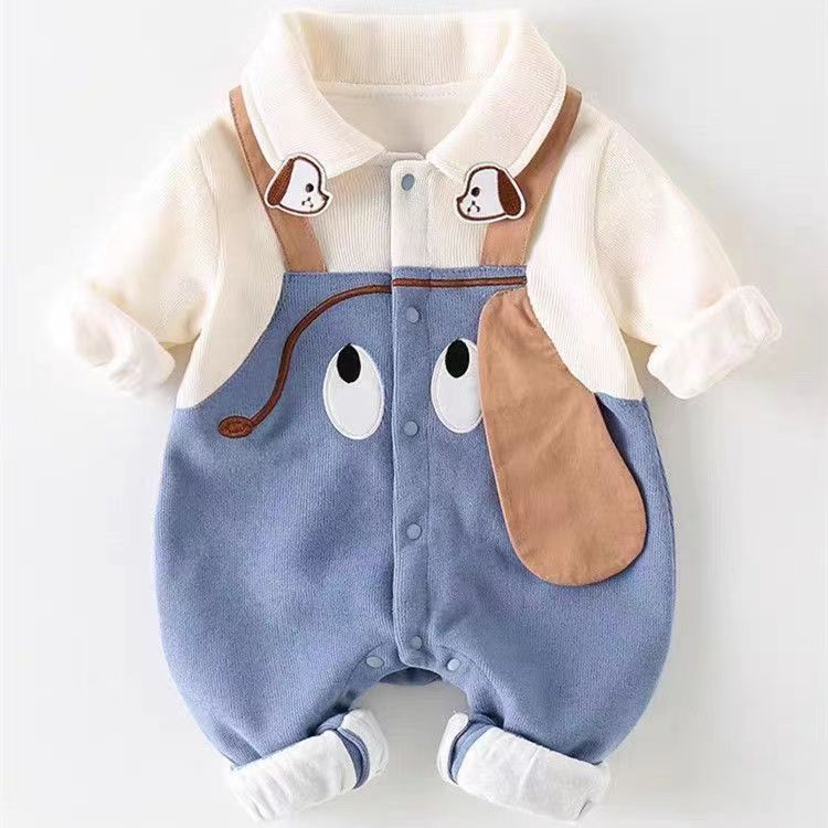 Combinaison petit chien pour bébé garçon