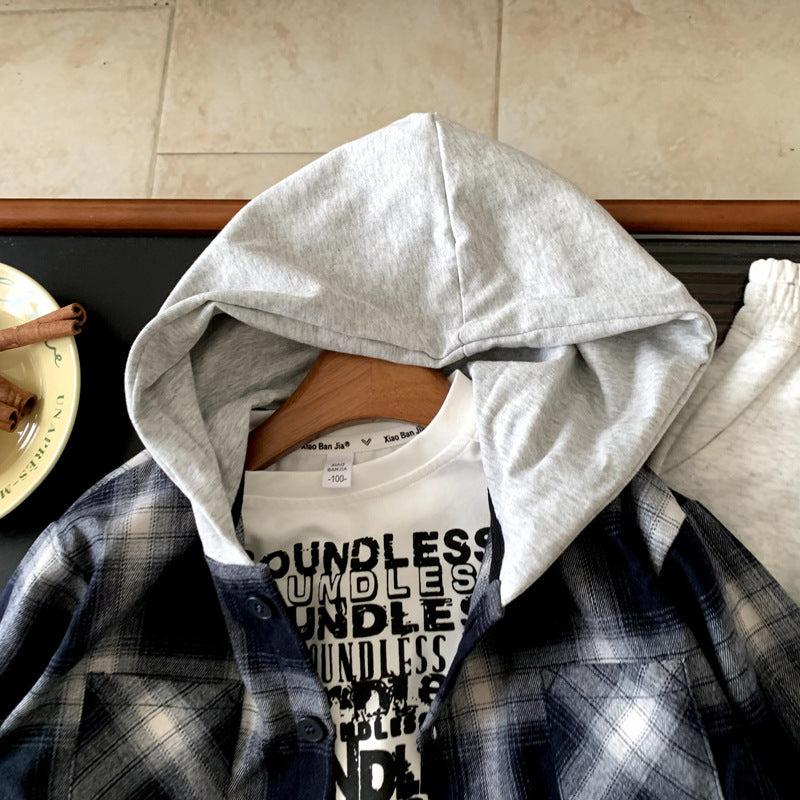 Chemise à carreaux