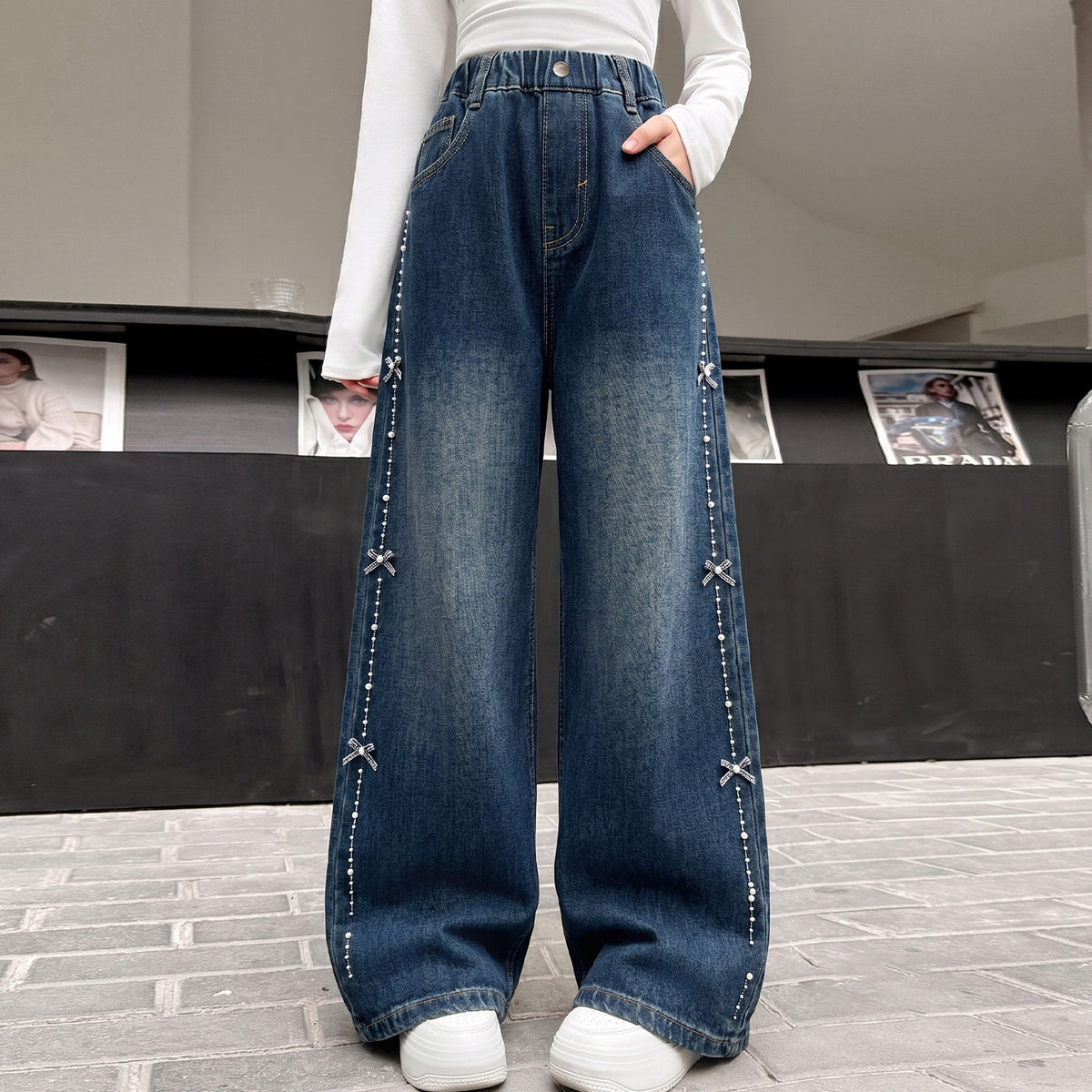 Jean large