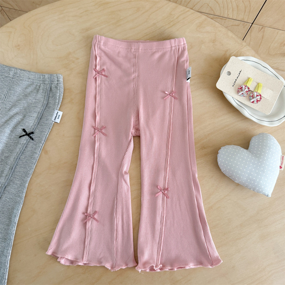 Pantalon évasé pour fille