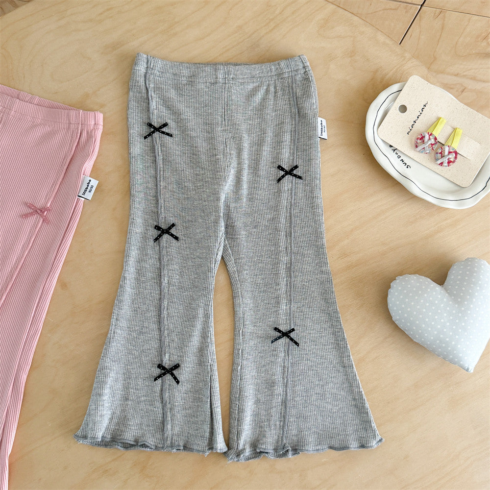 Pantalon évasé pour fille