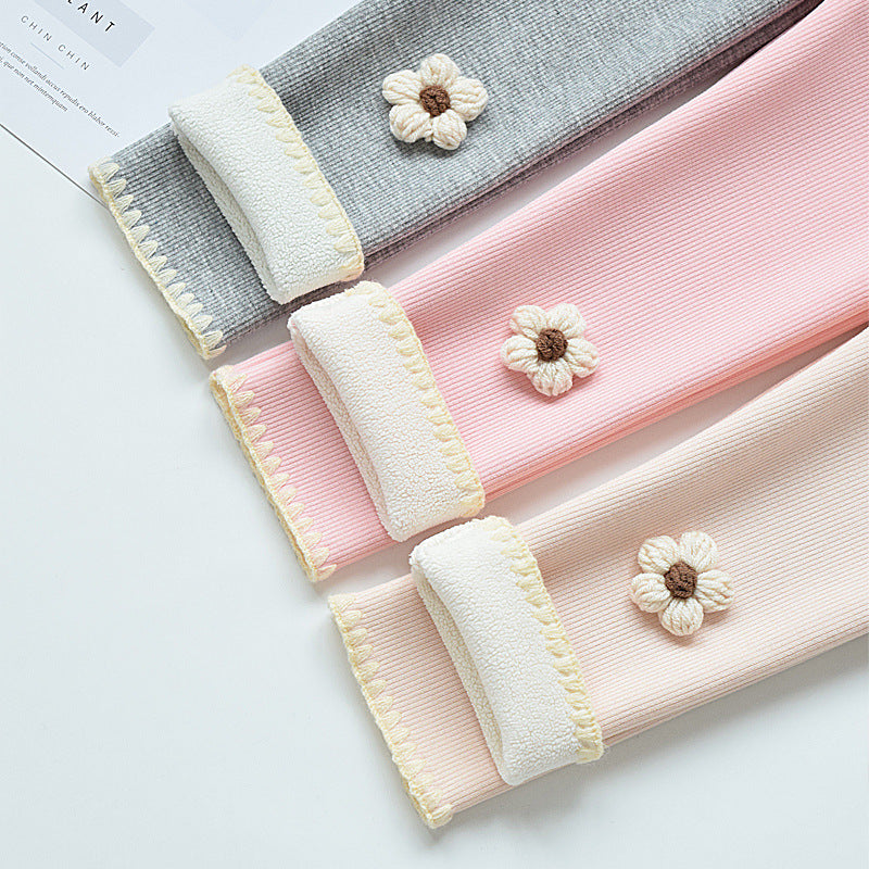 Legging fille en coton