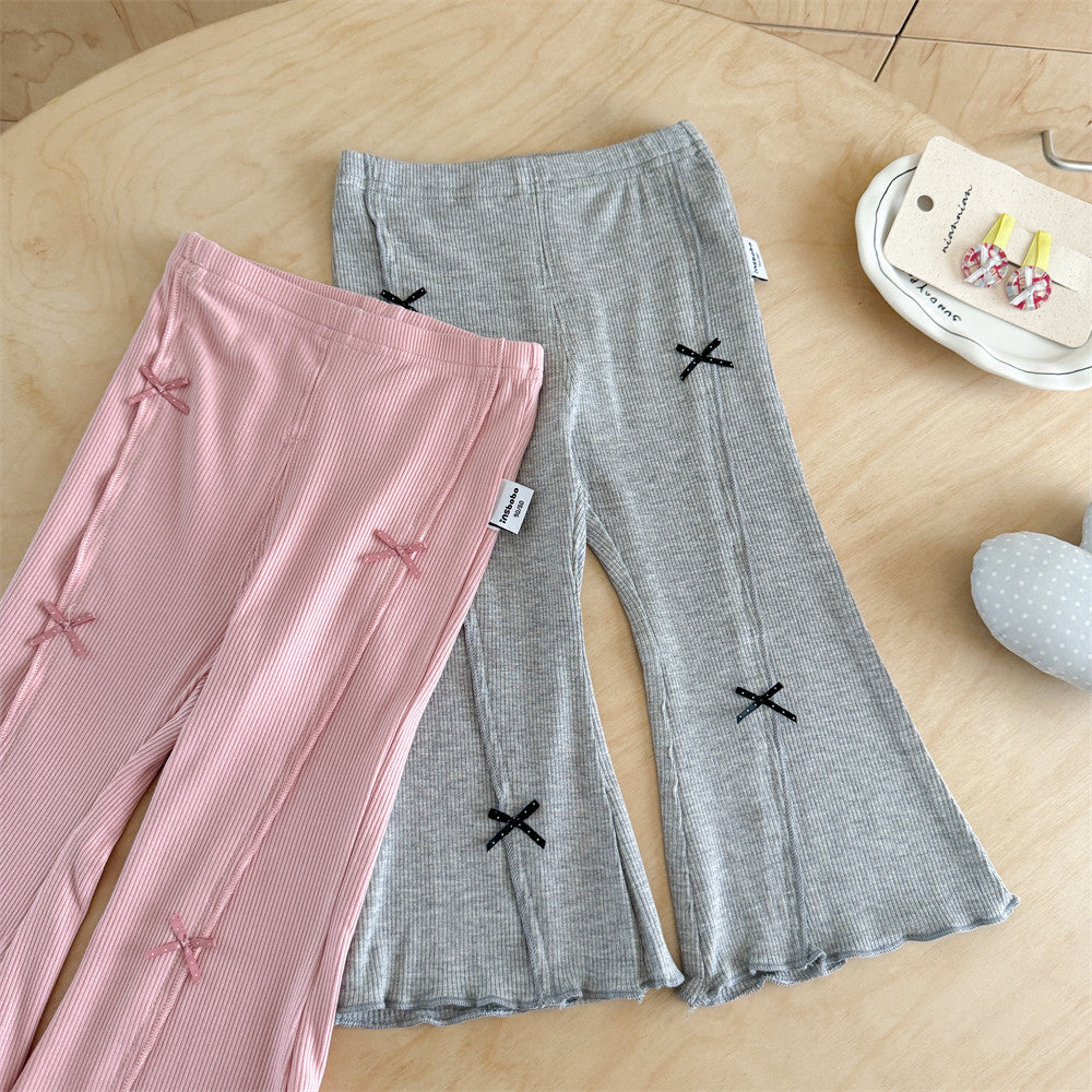 Pantalon évasé pour fille