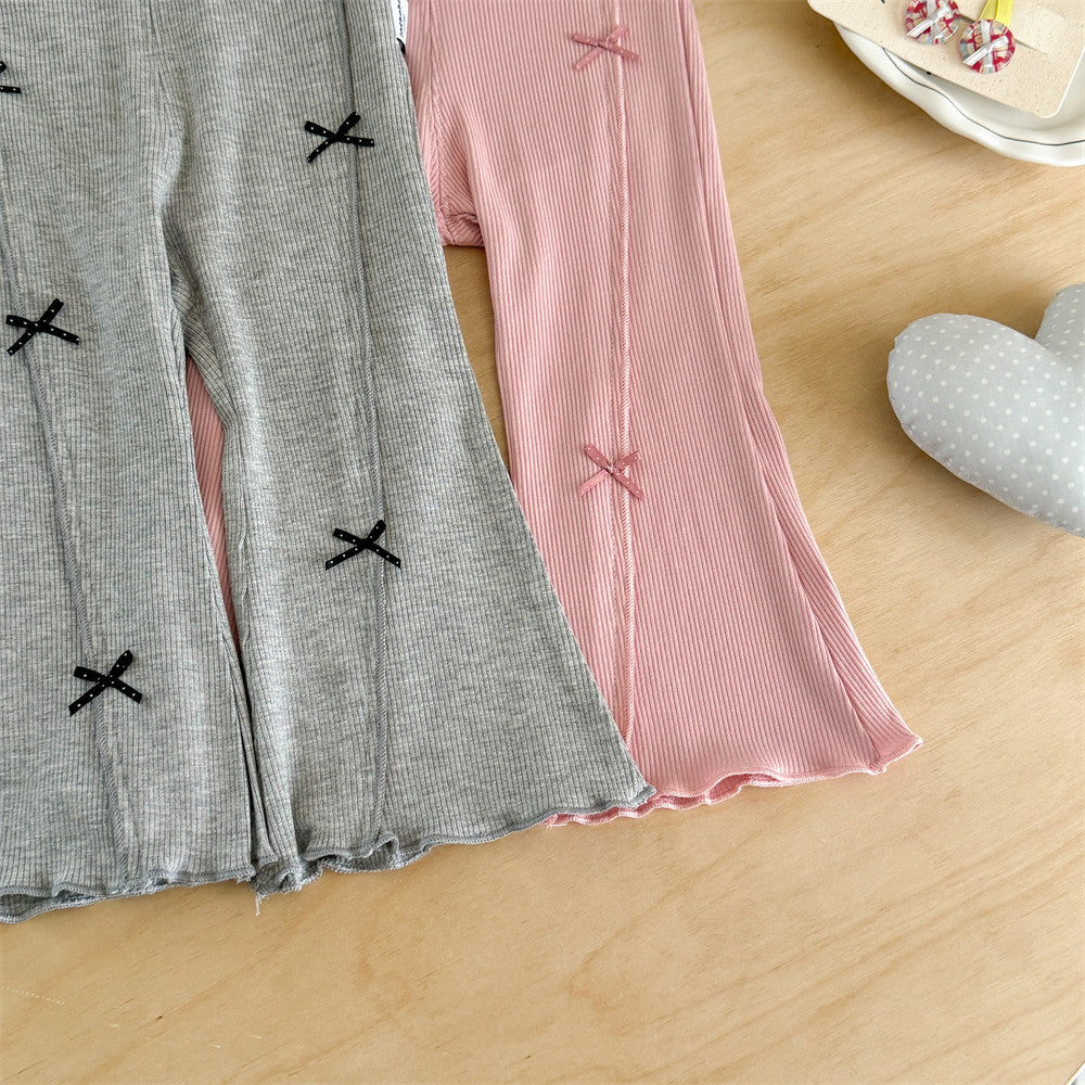 Pantalon évasé pour fille