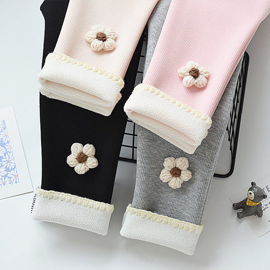 Legging fille en coton