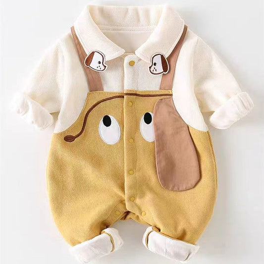Combinaison petit chien pour bébé garçon
