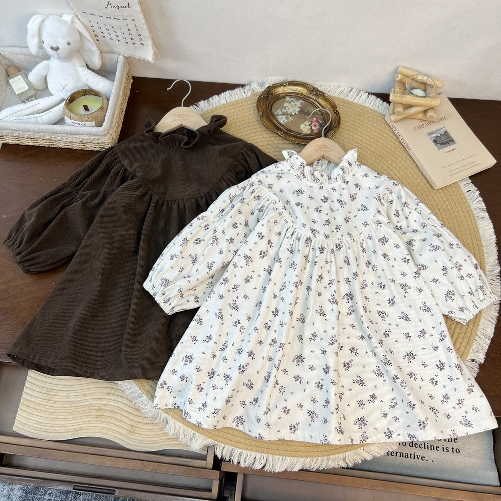 Robe en velours