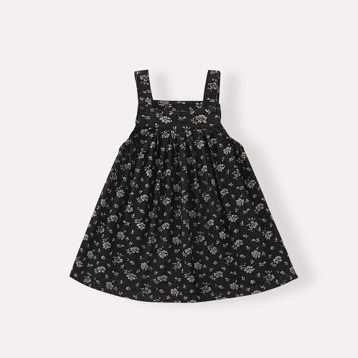 Ensemble robe fleurie et blouse pour bébé fille