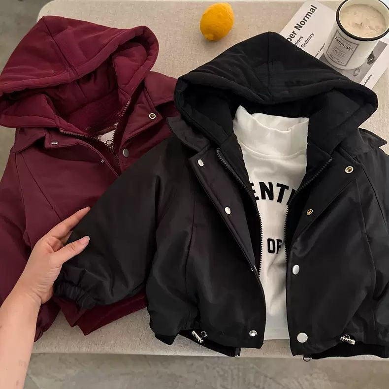 Veste d'hiver mi-longue pour garçon
